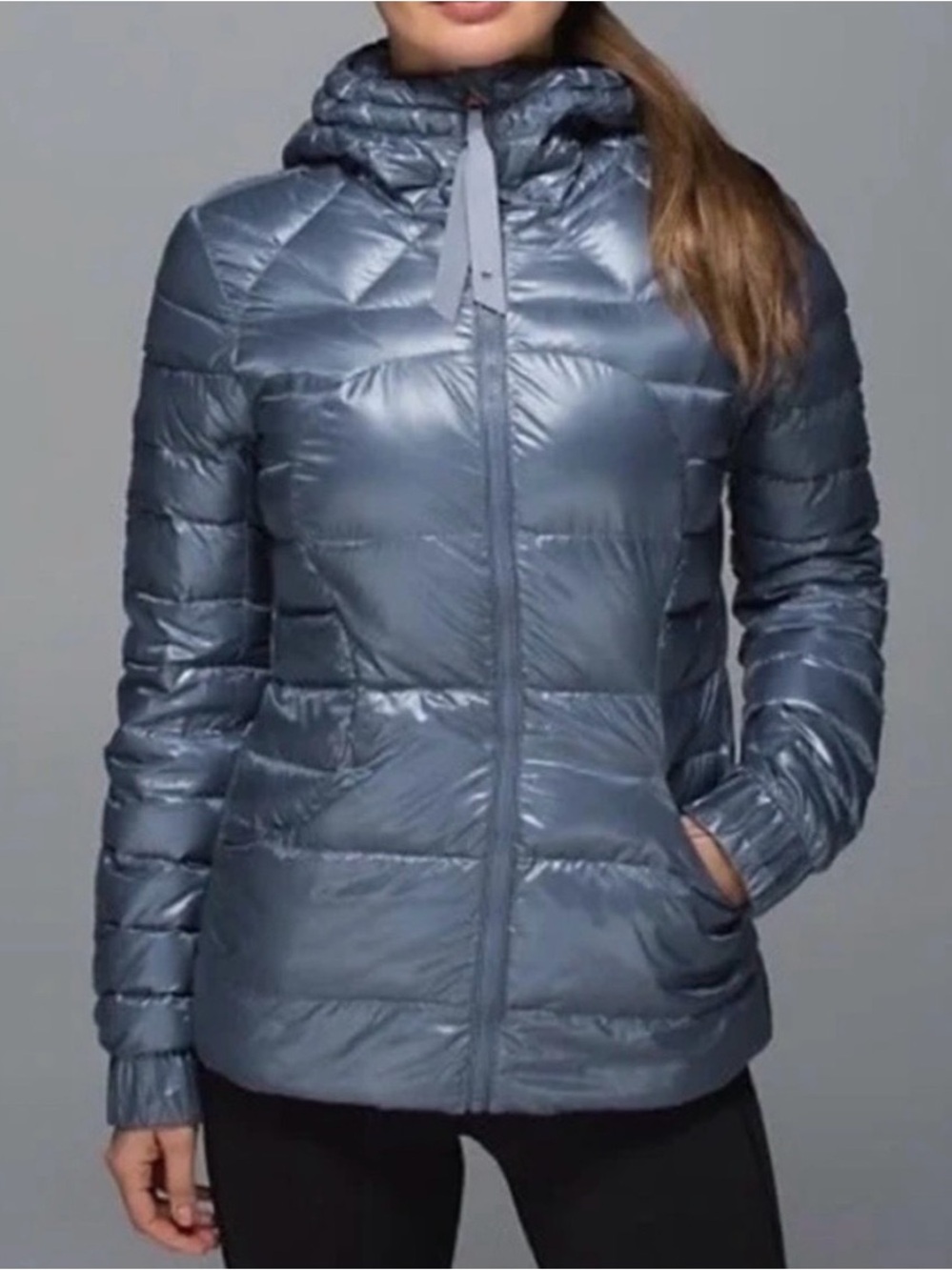 Lululemon Fluffin Awesome Women's Puffer Jacket - Steel Blue 9